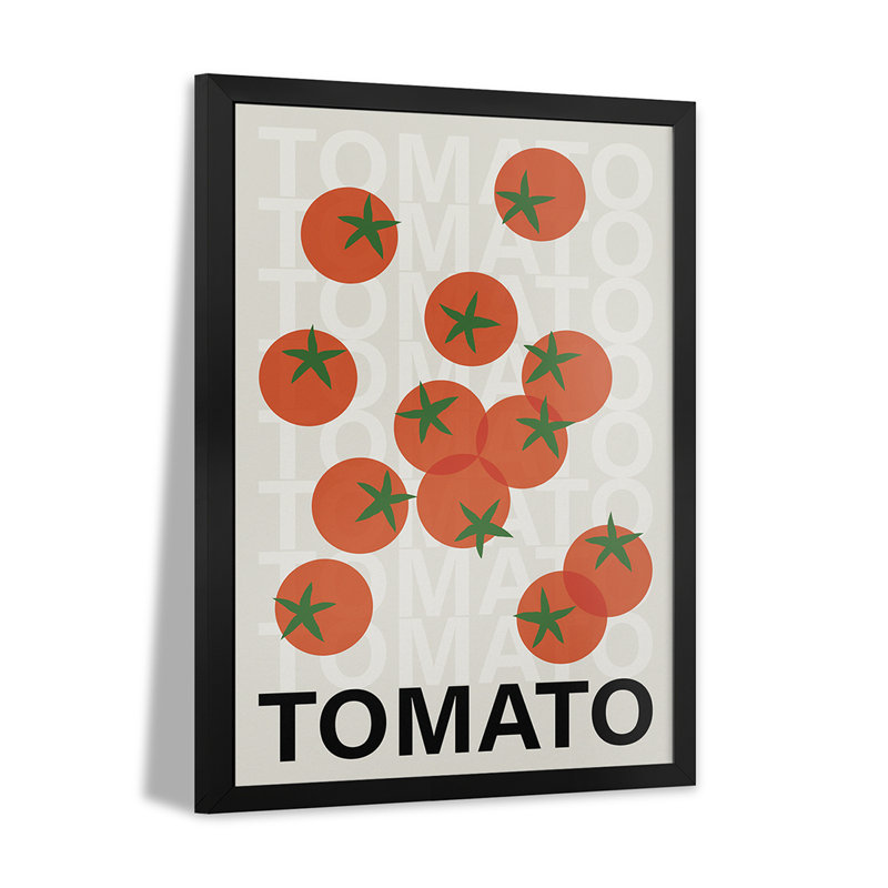 Tomate - reproduction d'art murale - affiche de galerie, H 24 po x l 16 po