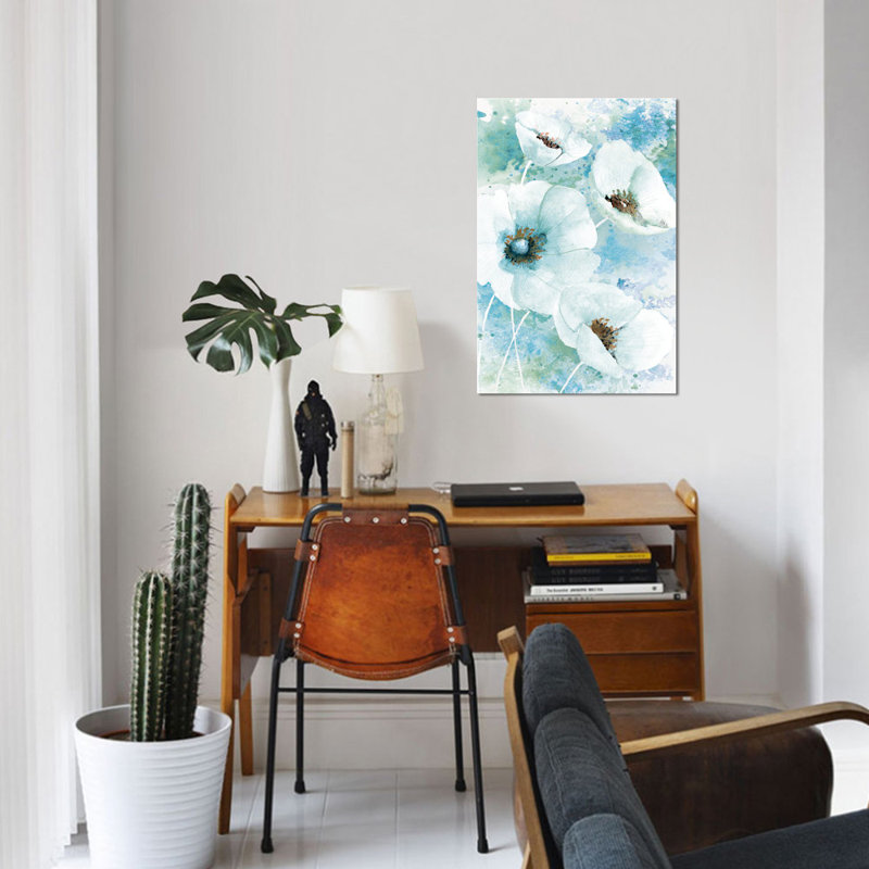 «Simple and Pretty I», impression sur toile, H 12 po x l 8 po x P 0,75 po, Toile tendue, Pas de tapis