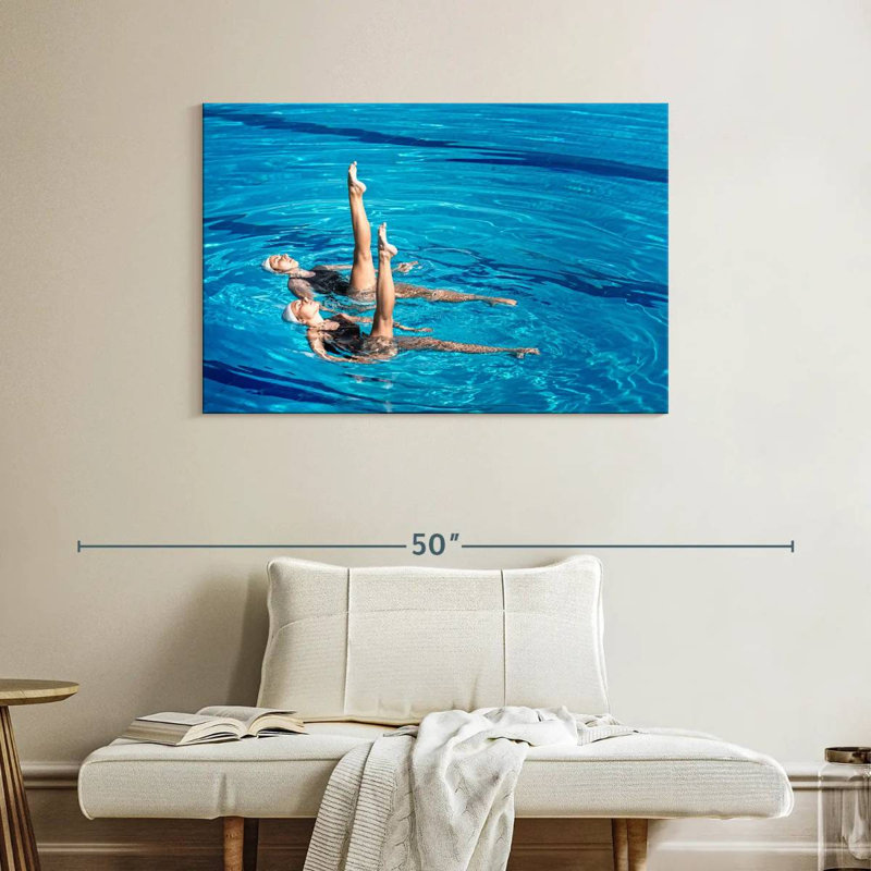 Sireci Synchronized Swimmers, 26" H x 39" W