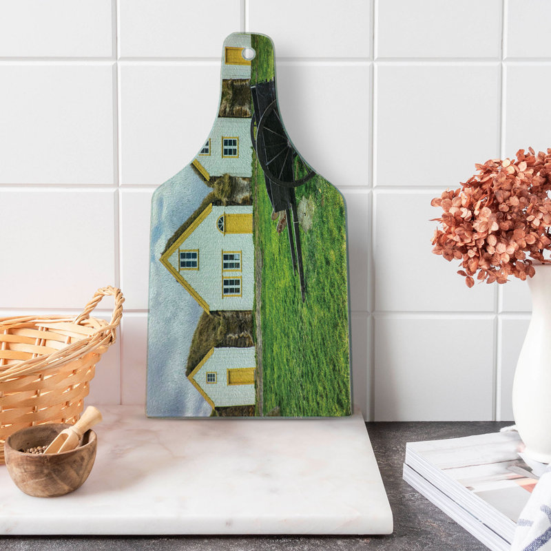 East Urban Home Glass Cutting Board