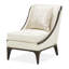 Paris Chic Accent Chair - Cremini/Espresso