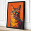 Chromatic Cat Modern - Wrapped Canvas-1119362313-1119362324