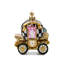 2026 Just Married Carriage Glass Ornament