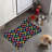 Vibrant Bloom - 1 Piece Bone Shape Feeding Mat