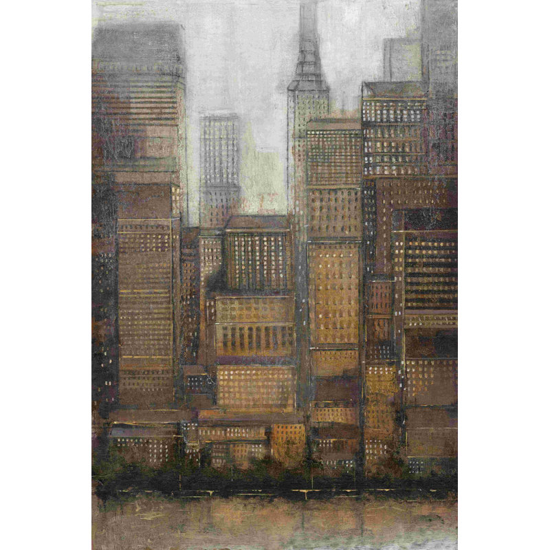 Uptown City I, H 18 po x l 12 po