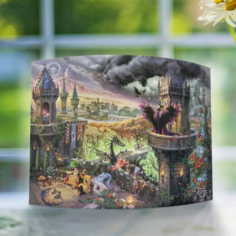Disney (Maleficent) Curved Acrylic Print