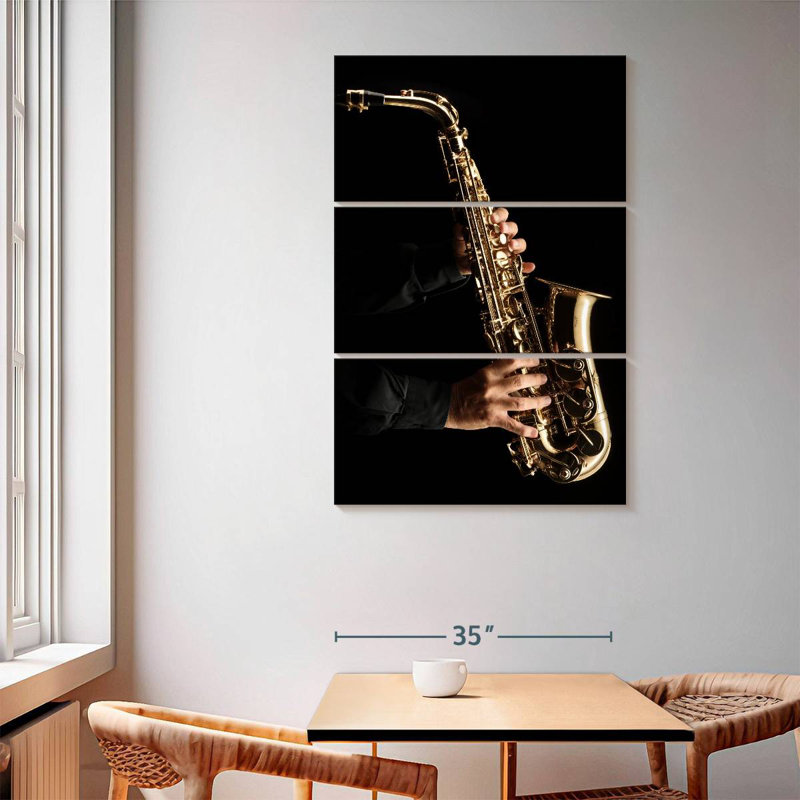 Abarca Classic Saxophone, H 65 po x l 42 po