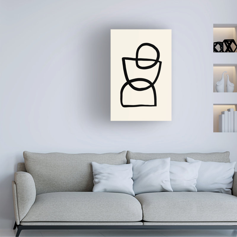 Pictufy Studio Shape 04 Canvas Art, 24" H x 16" W x 2" D