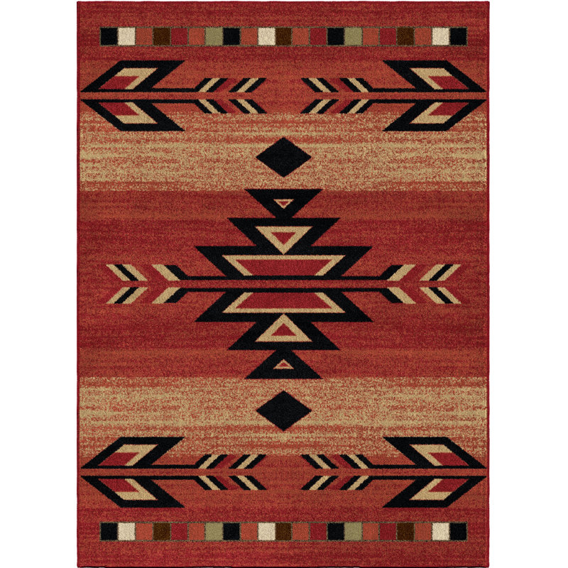 Tapis rouge Keefer, Rectangle 9'2" x 12'6"