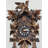  Quartz Cuckoo Clock with Hand-Carved Maple Leaves