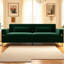 Canapé 3 places en velours Emerald Green