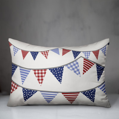 Festive Garland Lumbar Pillow