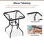 Ensemble bistro 3 pièces PVC-coated polyester