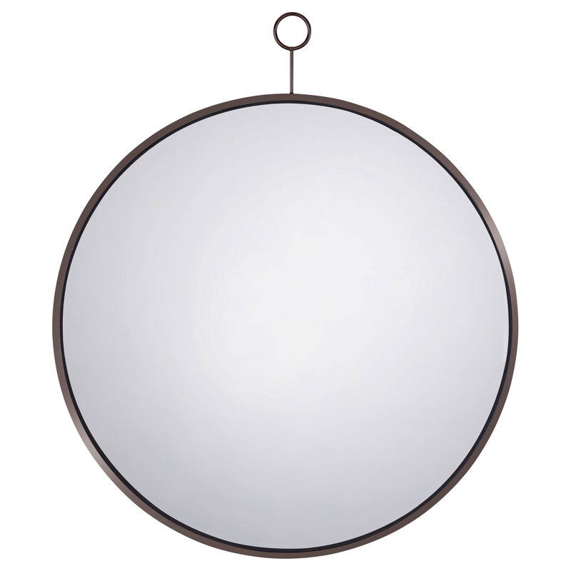 Miroir décoratif nickel