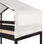 Lit superposé simple en bois avec tente-124917814