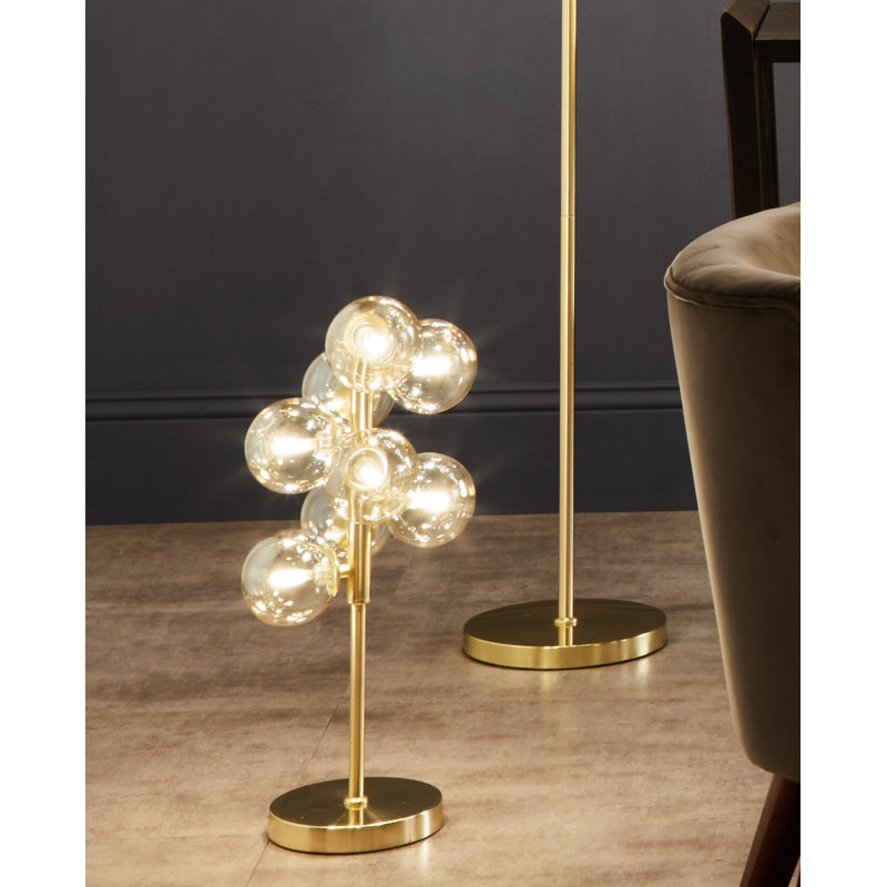 Ailis Metal Lamp, Gold