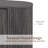 Clawson 63" TV Stand with 3 Doors Cabinet for TVs up to 70"-876374725