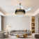 Smart Crystal Luxury Ceiling Fan Light, Suitable For Multiple Scenes With Led