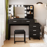 47" Vanity Desk With Lights