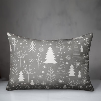 Abstract Reversible Throw Pillow