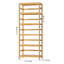 Bibliothèque étagère en bambou avec tablettes réglables H 63,4 "x l 23,6" Forontenac-769068737