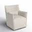 Kimble Swivel Curved Chair-632077354