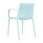 Ensemble de 4 chaises en polypropylène résistantes aux intempéries-1020458092