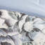 8 Piece Cotton Comforter Queen Blue - Shabby Chic Theme With Floral Embroidery, , , Includes 1 Comforter, 2 Euro Shams, 3 Decorative Pillows, Bed Skirt, Machine Washable Bedding Accessories Printed