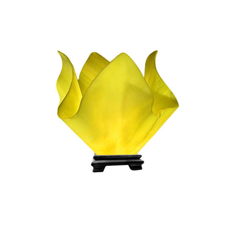 Dale Torchiere Lamp, Canary Yellow