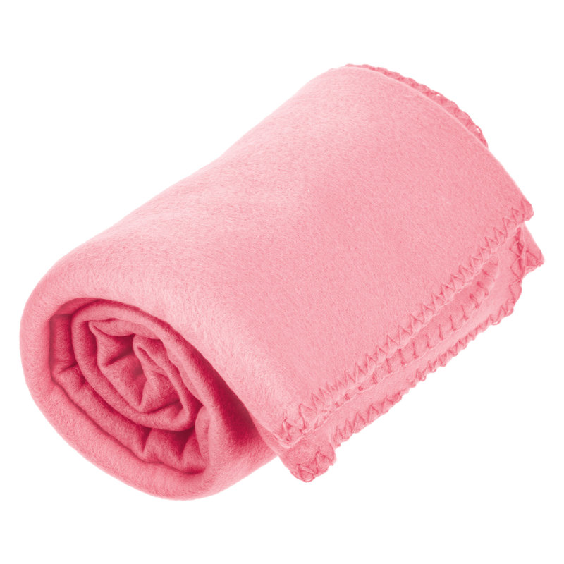 Jeté polaire 50 po x 60 po, Rose