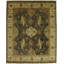 Polonaise Wool Oriental Area Rug in Brown/Ivory/Dark Green/Dark Red-27373649