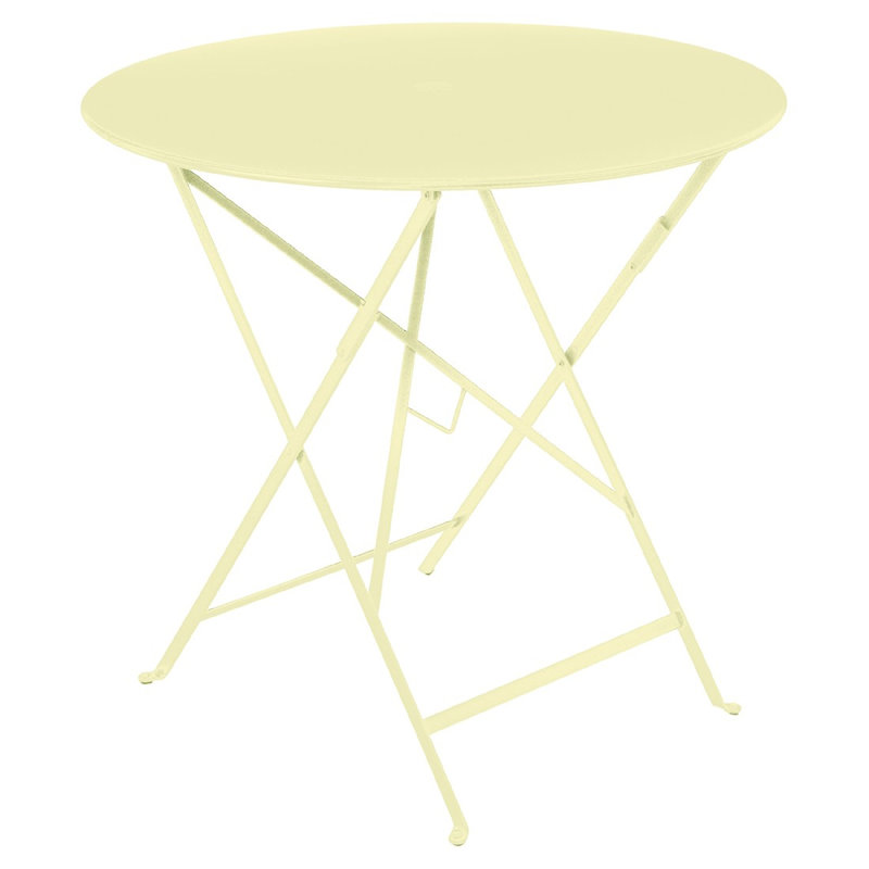 Table bistro Bistro, H 29 po x l 30,5 po x L 30,5 po, Citron givré