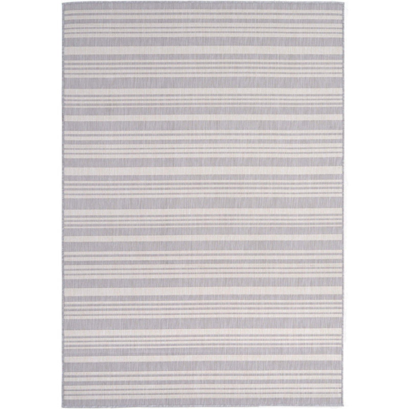 Ecology Collection Rectangle Striped Kilim Indoor / Outdoor Area Rug, Rectangle 80 x 150cm