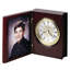 Portrait Book Table Clock
