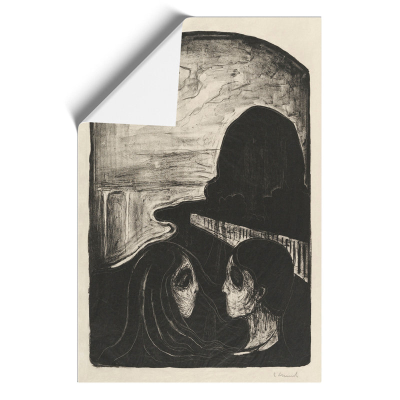 Attraction I by Edvard Munch - Frameless Print, 59cm H x 42cm W x 0.1cm D
