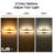 24" Integrated Dual Light Bar, Dimmable LED Vanity Light with 3 Adjustable Color
