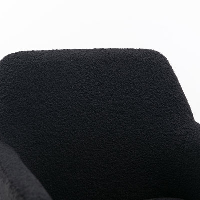 Faux Fur Home Office Chair,Comfortable Makeup Vanity Chair ,Swivel Desk Chair Dressing Chair