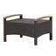 Repose-pieds d'extérieur avec coussin 2 pièces Berenices-394867434