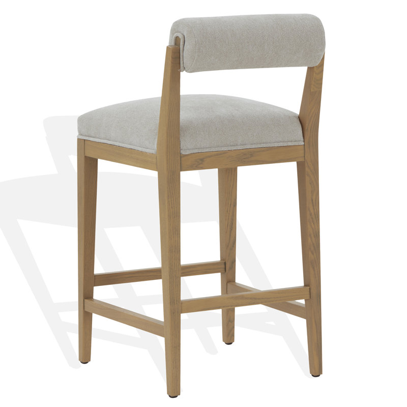 Oaklie Rolled Back Barstool, Counter Stool (26" Seat High)