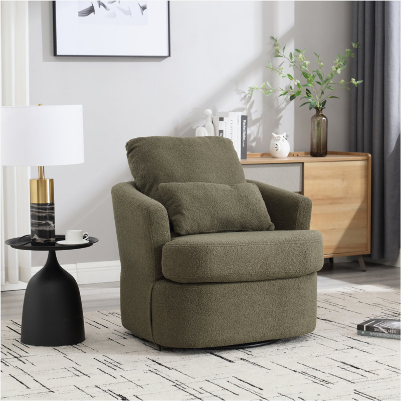Fauteuil d'appoint Modern, Ours en peluche vert
