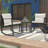 Beauman Metal 2 - Person Rocking Seating Group with Cushions-2129342193