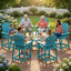  Chaises / tabourets de bar d'extérieur en PEHD Adirondack-2131461872