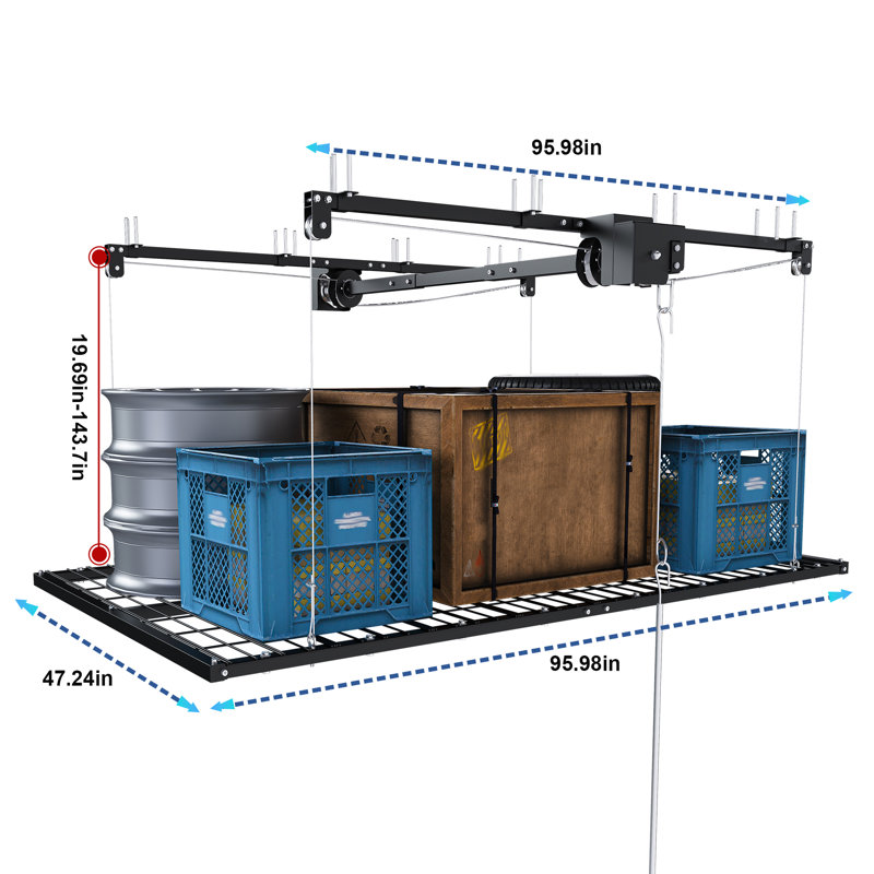 Support de rangement pour garage Harper 4 pi x 8 pi Harper