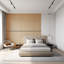 4 panneaux muraux à lattes de 23,6 po x 47,24 po, panneau mural 3D en bois pour murs et plafonds, 31 pi. Ca.-100140903