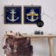  «Nauti Girl & Guy Anchors», ensemble de 2 toiles flottantes encadrées par Graffi *ee Studios-1398987904-1398987906