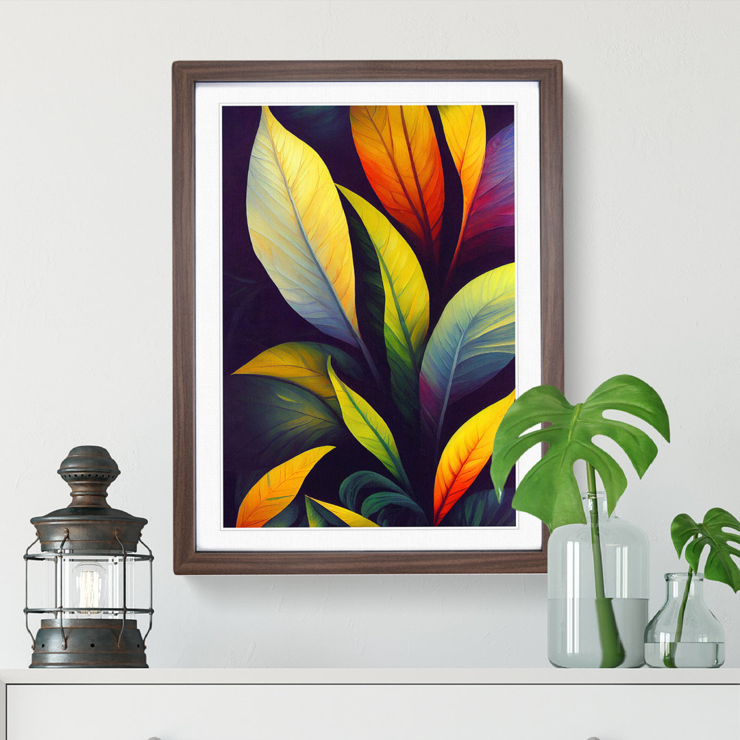 Leaves - Single Picture Frame Print
