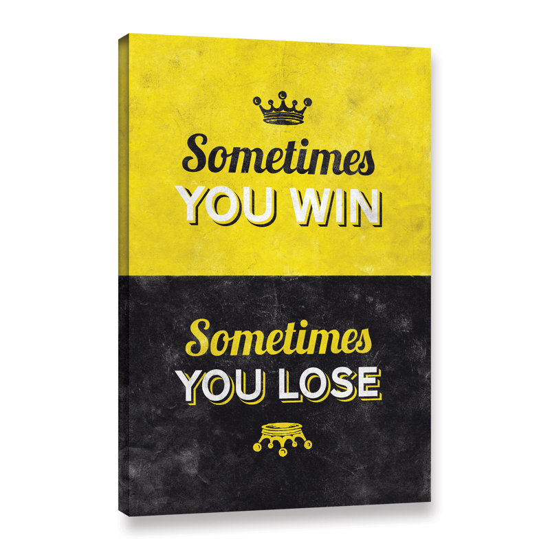 " Sometimes ", 36" H x 24" W x 2" D