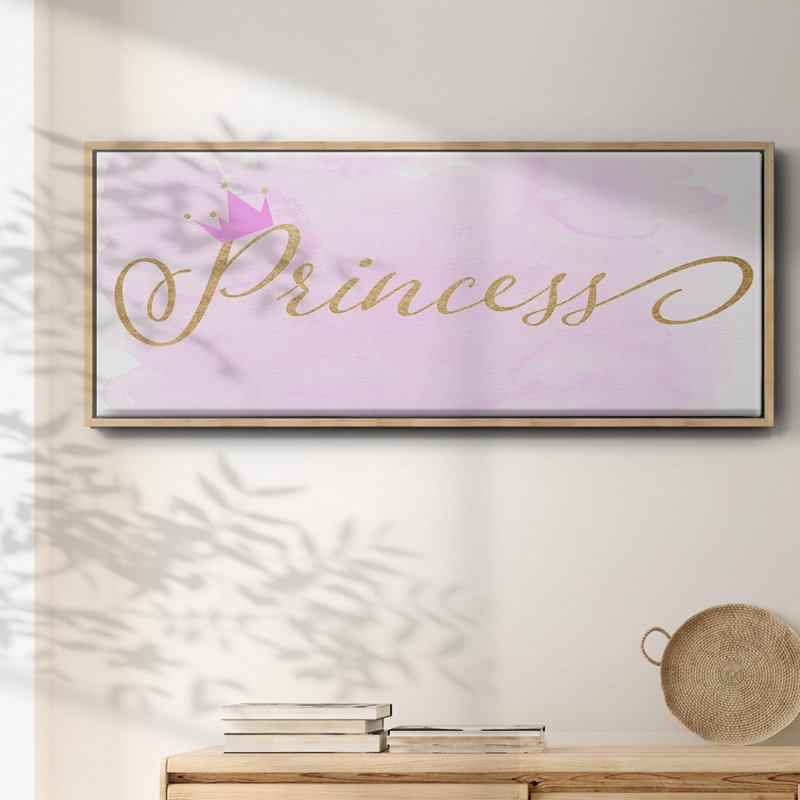 Princess- Framed Canvas, 20" H x 50" W
