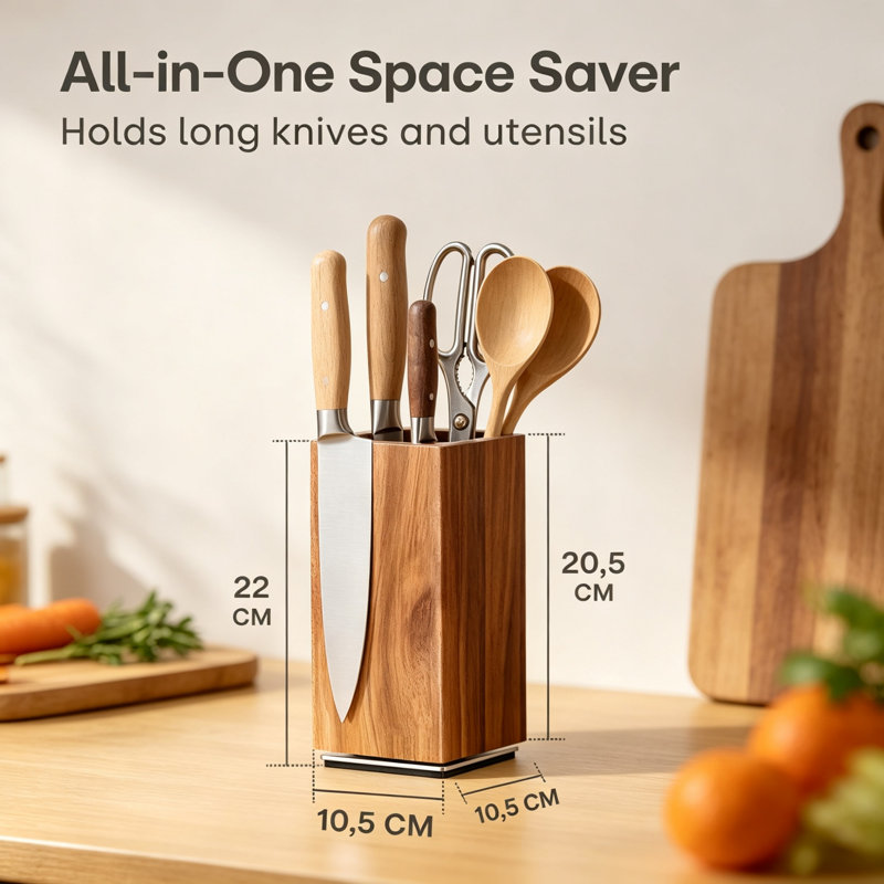Fcbnposi Magnetic Knife Block