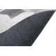 Ricci Abstract Handmade Leather Area Rug in Gray